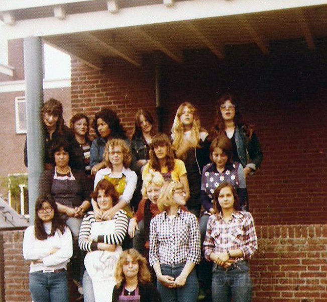 Schoolfoto Prinses Margriet klas 3 1975 - 1976.jpg